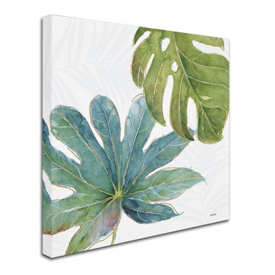 "Tropical Blush VII" Outdoor Canvas