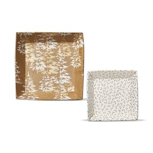 TAG Winter Wonderland Ctch All Tray, Set of 2 - 1 of 2