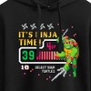 Women's - Teenage Mutant Ninja Turtles - Its Ninja Time Raph Cropped Graphic Hoodie - 2 of 3