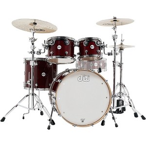 DW Design Series 4-Piece Shell Pack Cherry Stain - 1 of 1