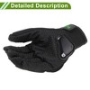 Unique Bargains Motorbike Gloves Breathable Full Finger Glove Nylon Outdoor Gloves 1 Pair - 4 of 4