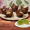 Unique Bargains Greaseproof Paper Baking Standard Tulip Cupcake Liners 150 Pcs - 4 of 4
