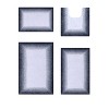 Torrent Collection 100% Soft Cotton Tufted Weave Bath Rug Set, Ombre Pattern, Super Soft & Absorbent, Machine Washable Bathroom Mats - 2 of 4