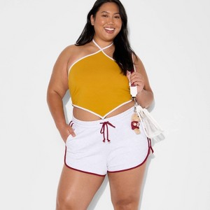 Women's Game Day Football Charm Halter Top - Wild Fable™ - 1 of 3
