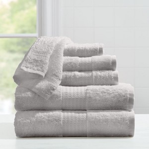 BrylaneHome BH Studio 6 Piece Bath Towel Set - 1 of 3