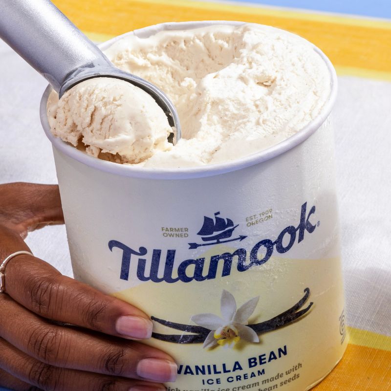 Tillamook Vanilla Bean Ice Cream - 48oz, 4 of 6