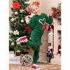 Candy Cane Heart Ruffle Jogger Set Mia Belle Girls - 4 of 4
