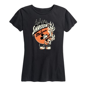 Women's - Disney - Shreddin And Strummin Short Sleeve Graphic T-Shirt - 1 of 4