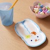 6.4" Melamine Figural Bunny with Floral Dinner Plate - Room Essentials™ - 2 of 3