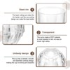 Unique Bargains Geometric Diamond Design Whiskey Glasses Drinkware 2 Pcs - 3 of 4