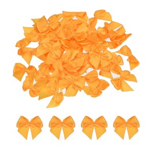 Unique Bargains Gift Packaging Accessories Mini Ribbon Bows for Fabric Craft DIY - 1 of 4