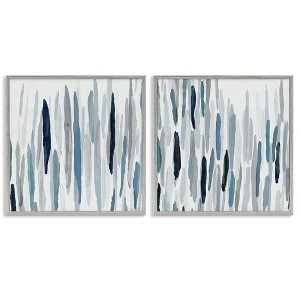 Stupell Industries Abstract Brushed Rainfall Contemporary, 12" x 12" - 1 of 4