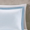 Gracie Mills Christa Striped Reversible Yarn Dyed Poly Microfiber Duvet Cover Set - 3 of 4