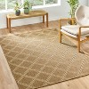 Gulches Versatile Natural Brown Area Rug - Indoor & Outdoor Use, 100% Polypropylene, 63" x 84" - Effortless Elegance - 2 of 4