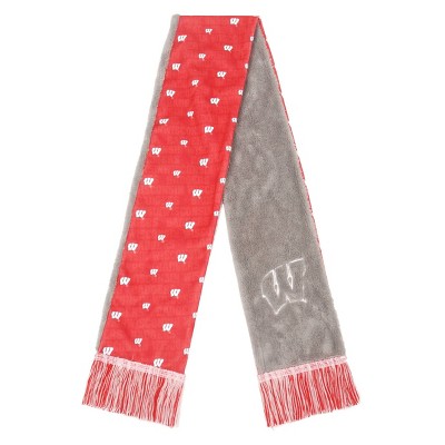 NCAA Wisconsin Badgers Printed Mini Sherpa Scarf