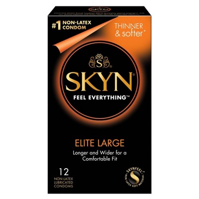 Skyn Elite Large Non-latex Lubricated 