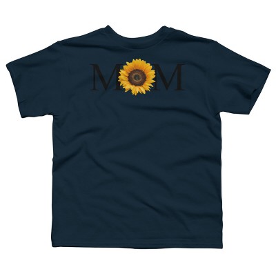 Boy's Design By Humans Mother's Day Sunflower Mom By FridayFusion T-Shirt