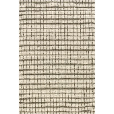 Nuloom Melrose Checked Wool Area Rug