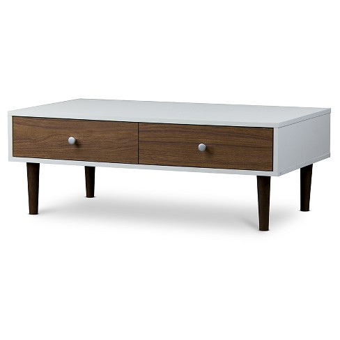 Gemini Wood Contemporary Coffee Table Baxton Studio Target