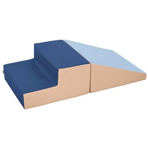 ECR4Kids SoftZone Junior Little Me Climb and Slide, 2-Piece - 1 of 4