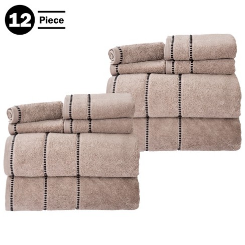 12 piece towel discount set