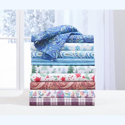 Twin Multi Floral Polyester Microfiber Sheet Set