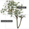 Artificial  Tree for Home Decor , Faux Eucalyptus Tree with Lifelike Trunk and Realistic Silk Leaves for Home Decor - image 4 of 4