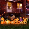 Presence 8FT Halloween Inflatable Decor - Horizontal Pumpkins Row - 4 of 4