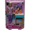 Barbie Pediatrician Doll and Doctor Playset with Accessories, Purple Scrubs (Target Exclusive) - 4 of 4