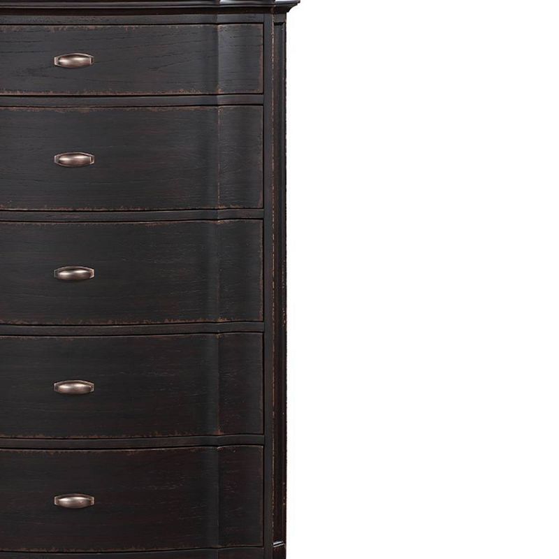 38&#34; Chelmsford Decorative Storage Drawer Antique Black Finish - Acme Furniture, 3 of 8