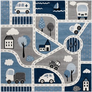 Carousel Kids CRK193 Power Loomed Indoor Rugs - Safavieh Kids - 1 of 4