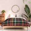 Deny Designs Full/Queen Avenie Vintage Christmas Plaid Comforter and Pillow Sham Red - 3 of 4