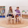 ECR4Kids Bentwood Stackable Stools, 6-Piece - 4 of 4