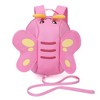 Kids Backpack Lightweight School Backpack with Tulle Wings and Anti-lost Safety Rope Toddler Backpack for Teen Girls Boys - 4 of 4
