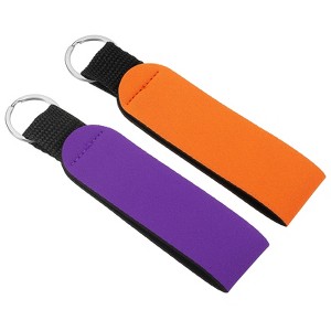 Unique Bargains Neoprene Water Sports Waterproof Floating Keychains 2 Pcs - 1 of 4