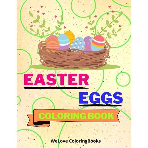 Download Easter Eggs Coloring Book By Wl Coloringbooks Paperback Target