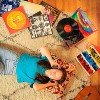 Victrola Journey Bluetooth Suitcase Record Player with 3-Speed Turntable - Red/Blue/Green - 3 of 3