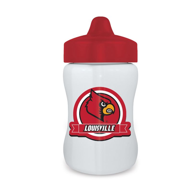 BabyFanatic Toddler and Baby Unisex 9 oz. Sippy Cup NCAA Louisville Cardinals, 2 of 5