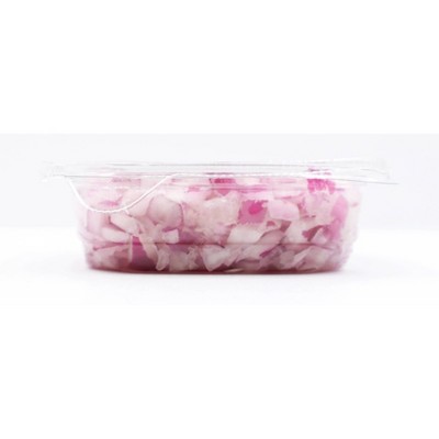 Fresh Diced Red Onion - 5oz