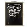Amanti Art Weeping Ribbon II by Michael Willett Framed Canvas Wall Art - 4 of 4