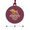 California State University Dominguez Hills Primary Logo Aluminum Holiday Christmas Tree Ornament - 3 of 4