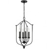 Capital Lighting Bentley 4 - Light Chandelier in  Black Iron - 4 of 4