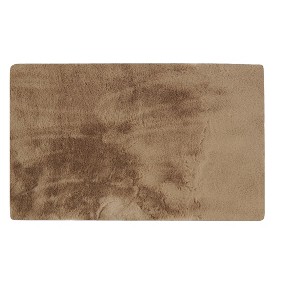 Luxe Classic Faux Rabbit Rectangular Rug | 3'x5' - 1 of 4