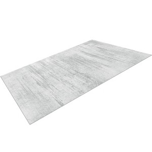 VEVOR Area Rug, 10 x 14 ft Large Washable Rug, Non-Slip and Tear-Resistant Soft Carpet, Pet Friendly Modern Area Rugs, Indoor Mat for Bedroom, Gray - 1 of 4