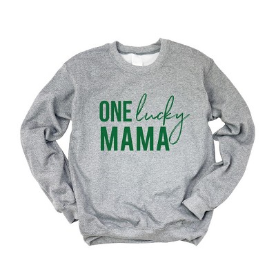 Simply Sage Market Women's Graphic Sweatshirt One Lucky Mama