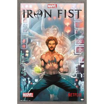 Trends International Marvel Comics TV - Iron Fist - Stance Framed Wall Poster Prints