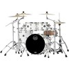 Mapex Saturn Fusion 4-Piece Shell Pack With 20" Bass Drum Satin White - 3 of 3
