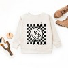 The Juniper Shop SmileyWorld Checkered Lightning Distressed Youth Sweatshirt - 2 of 4