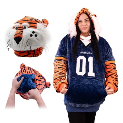 Auburn University Aubie the Tiger Snugible Blanket Hoodie & Pillow
