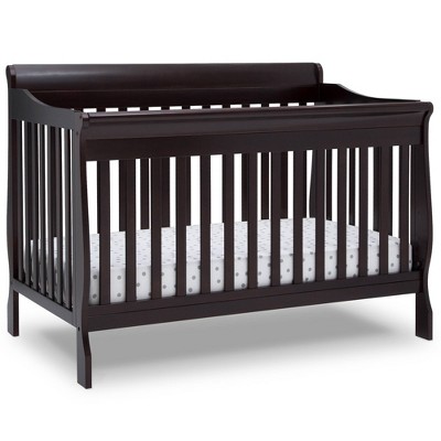 Delta Children Deluxe Canton 6 In 1 Convertible Crib Dark